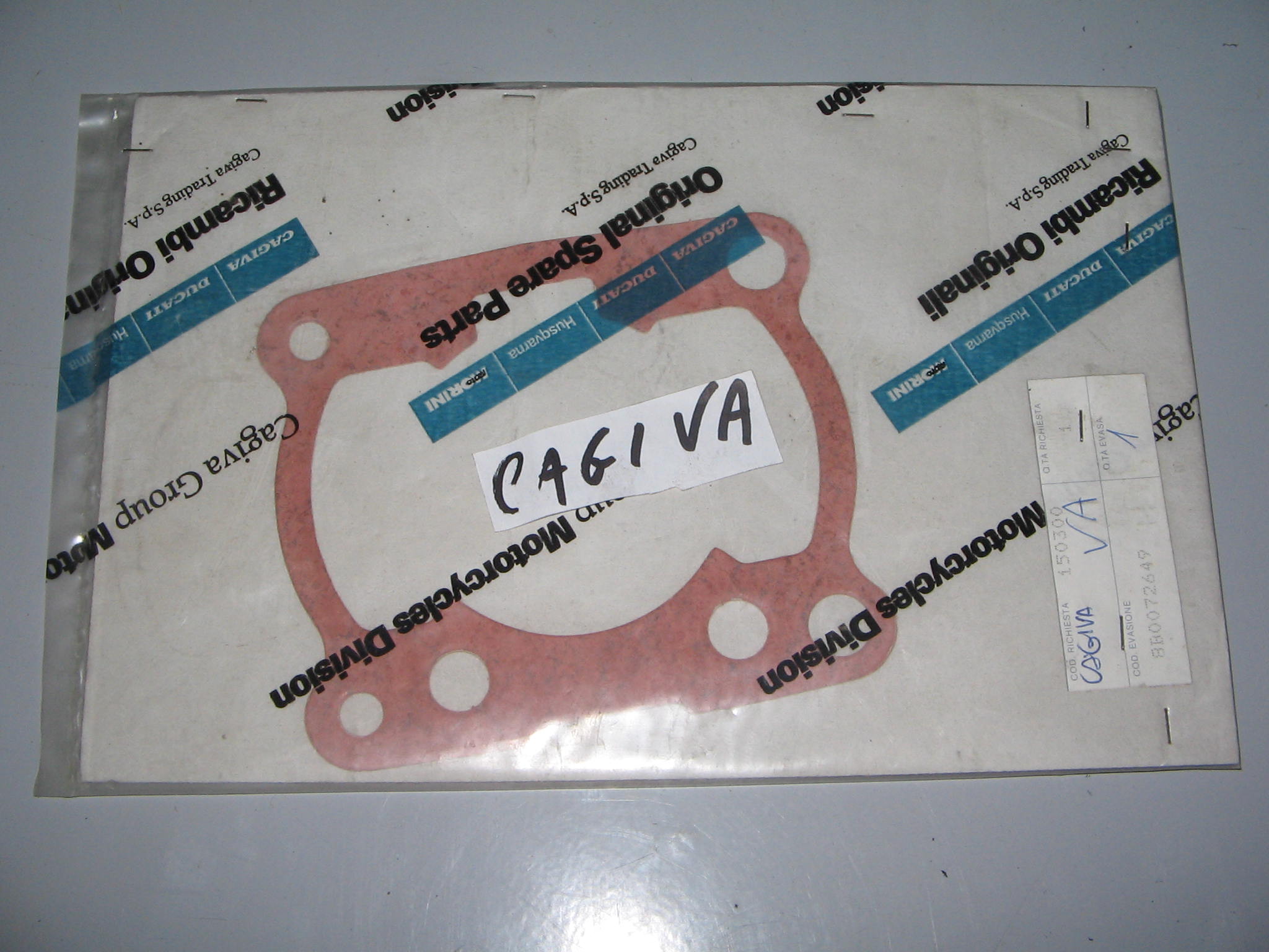 GUARNIZIONE AL CAMPIONE CAGIVA N.1525
